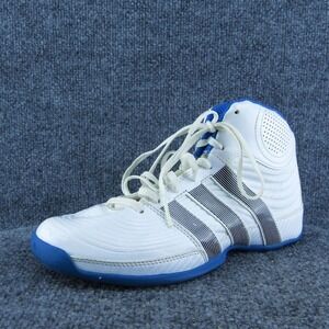 adidas Women Sneaker Shoes White Synthetic‎ Lace Up Size 6 Medium